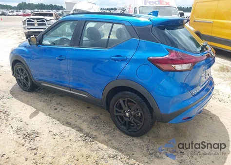 2021 Nissan Kicks Sr Xtronic Cvt z USA, uszkodzony, nr VIN 3N1CP5DV1ML559600